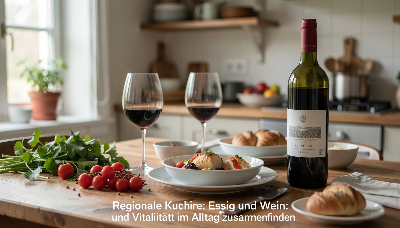 Regionale Küche, Essig und Wein: Wie Genuss und Vitalität im Alltag zusammenfinden